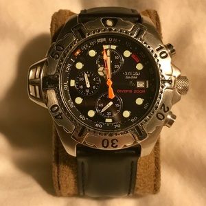 Citizen Eco-Drive Aqualand Chronograph Solar Watch